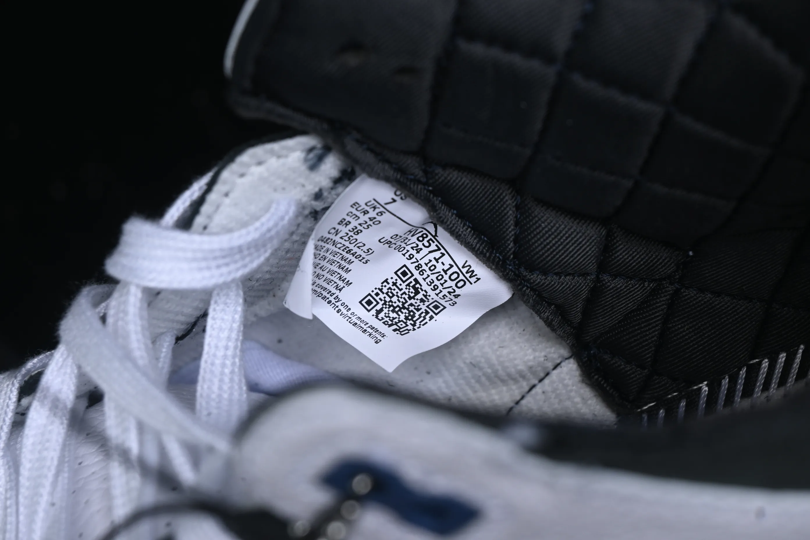 All categories Air Jordan Jordan series basketball shoes Air Jordan 3 Air Jordan 3 Retro OG SP "Diffused Blue" AJ3 Joe 3 white and blue cement HV8571-100